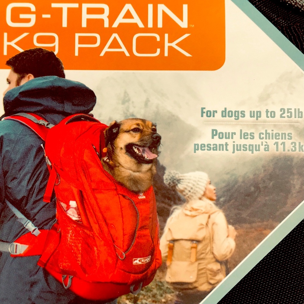 Kurgo G-Train K9 Pack - a Dog Backpack Carrier